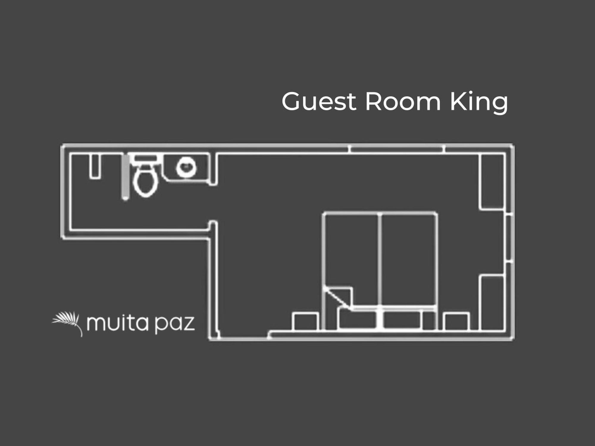 Muita Paz Rooms Atins Exteriör bild